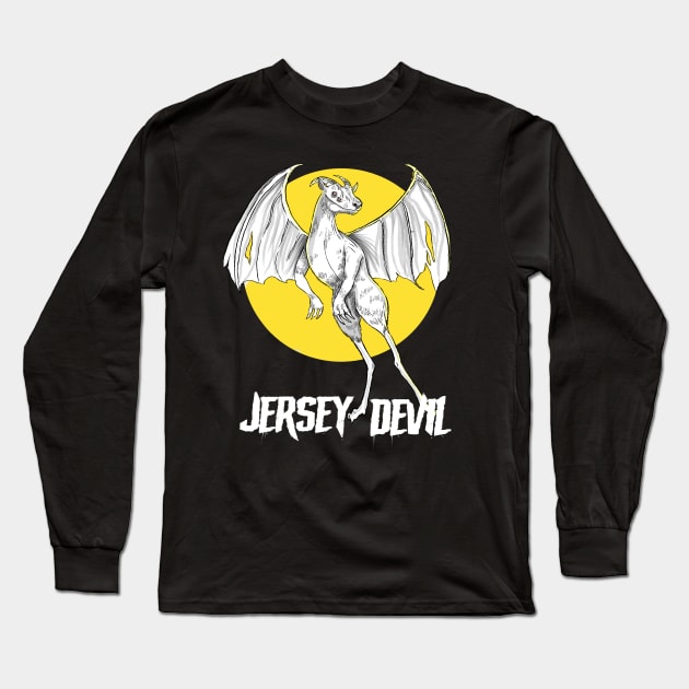 The Jersey Devil Long Sleeve T-Shirt by RatKingRatz